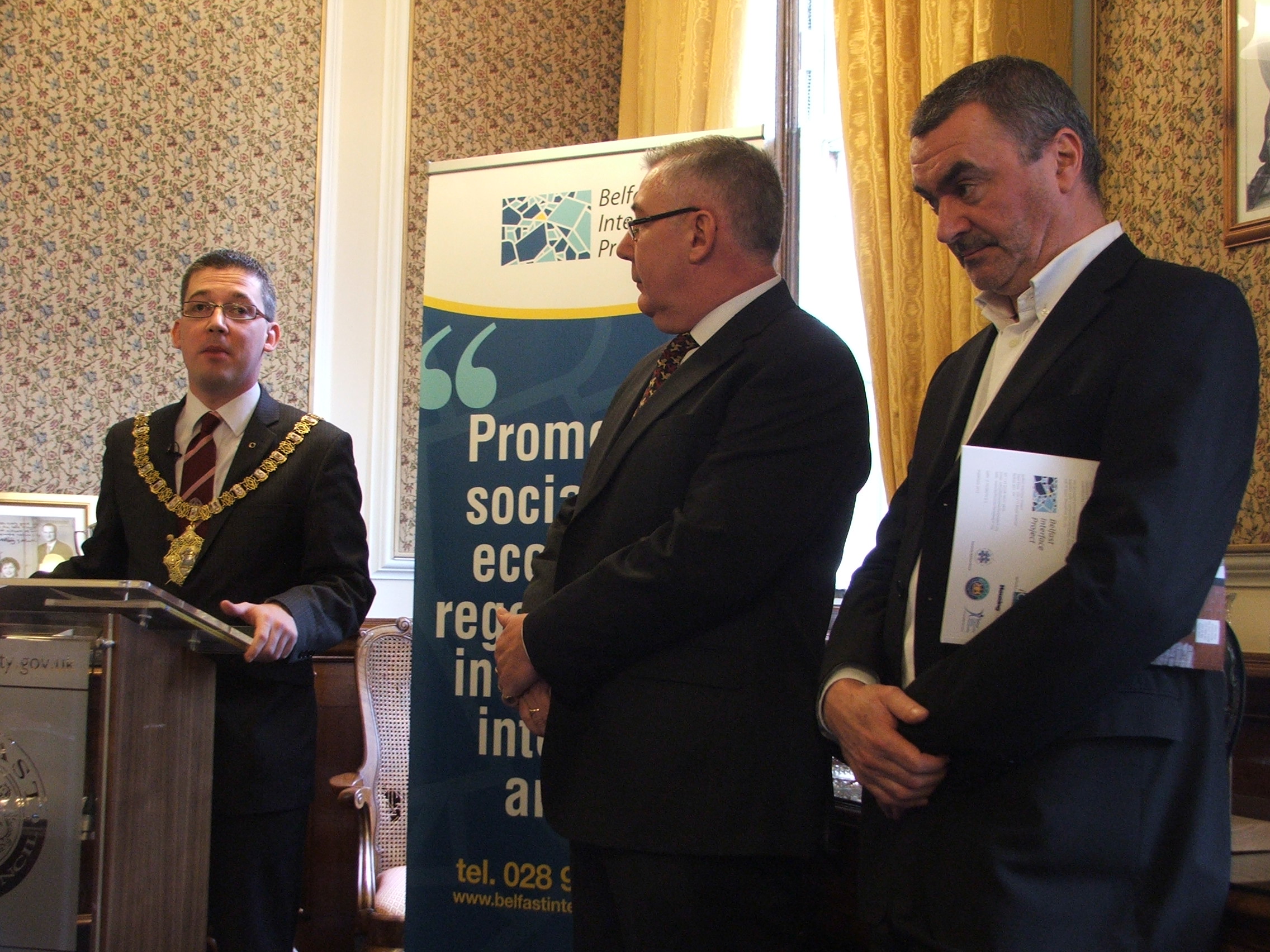 Belfast Interfaces research launch at City Hall